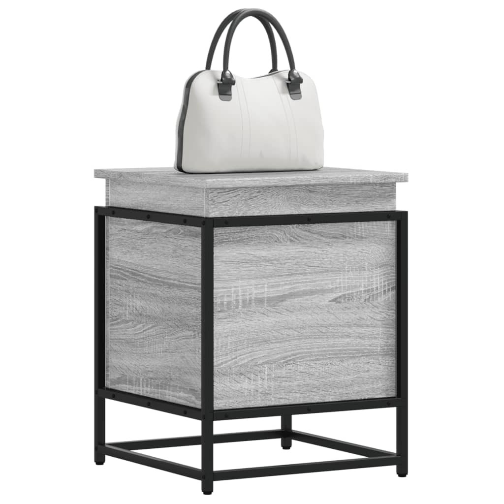 Cassettiera Contenitore Grigio Sonoma 40x40x51 | Mobile Archivio Casa