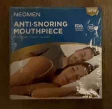 Neomen Anti-Snoring Mouthpiece Bruxism Mouth Guard BPA Free - New Sealed Box