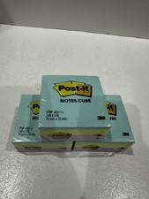 Post-it Notes Original Sticky Notes Cube, 3 x...