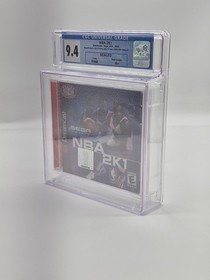 NBA 2K1 CGC 9.4 A++ Dreamcast Allen Iverson Sealed Graded Not WATA PSA VGA