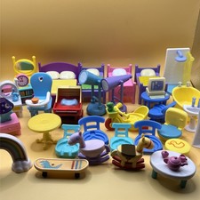 Peppa Pig Family Dollhouse Replacement Accessories Furniture Lot of 31 Pieces