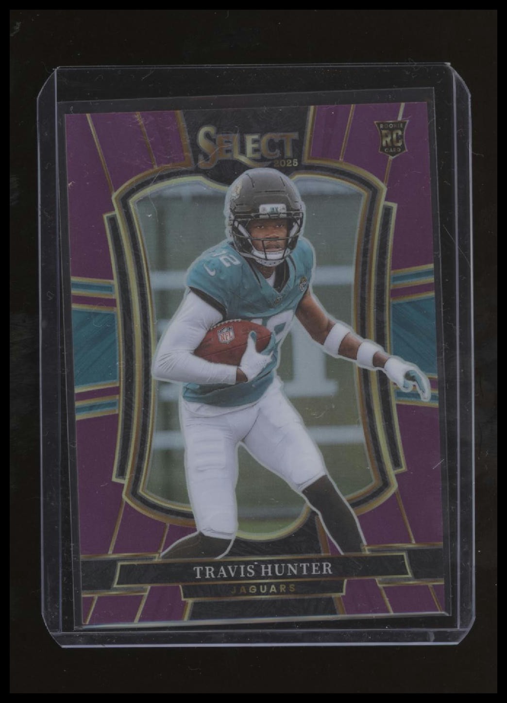 Travis Hunter Rookie RC Select Purple Prizm Panini 2025 #28 #/75