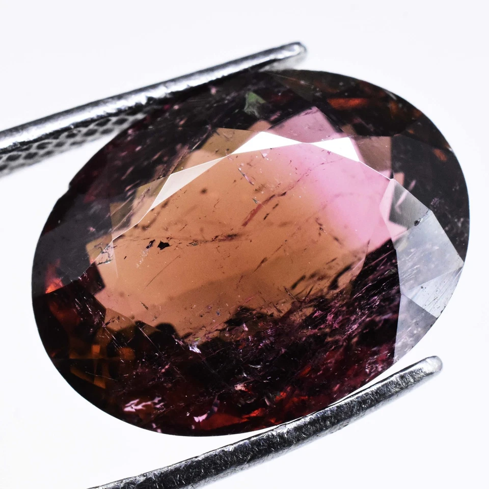 12x9 mm 5.15 Ct Natural Tourmaline Oval GTL Certified Untreated Rare Gemstone - Image 3 of 4
