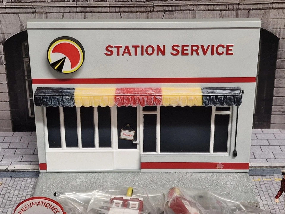 diorama atlas 1/43 - STATION SERVICE FIGURE - Immagine 4 di 4