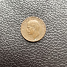 1920 Italian Italy Vittorio Emanuele III 5c Five Centesimi Coin 