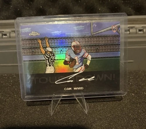 2025 Topps Chrome Cam Ward Tecmo Autographs (RAW)