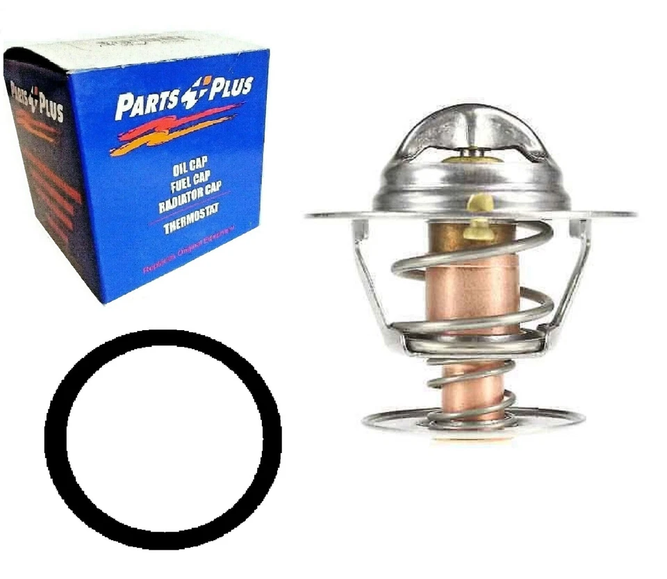 Engine Coolant Thermostat with Gasket/Seal 180°F PARTS PLUS/MOTORAD P 3978 - Image 4 of 4