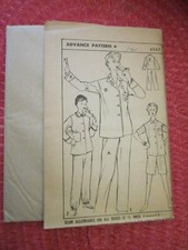 VINTAGE Advance 6567 Misses PAJAMAS TOP PANTS Sleepwear PATTERN Sz 12 UNUSED 
