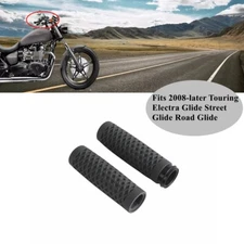 Motorcycle Non-Slip Hand Grips Rubber Handlebar For Electra Glide Street Glide