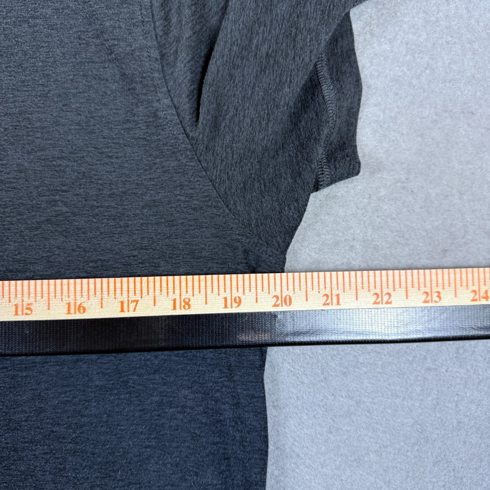 vuori strato tech dark short sleeve performance stretch shirt