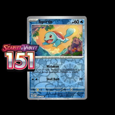 Pokemon 151 Cards! Holo/Reverse Holo Ex Illustration Ultra Double Rare Card!