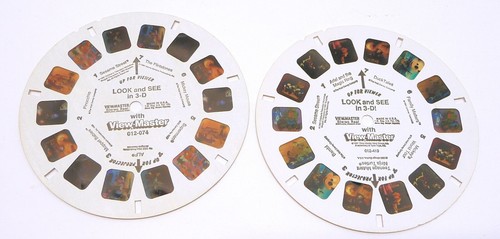 Juego de carretes maestros Look And See in 3D View Tyco 012-419 vintage