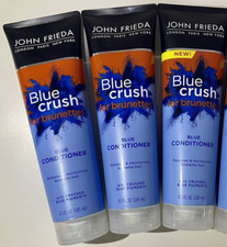 John Frieda Blue Crush for Brunettes Hair Conditioner Pigments 8.3 oz x3 Lot