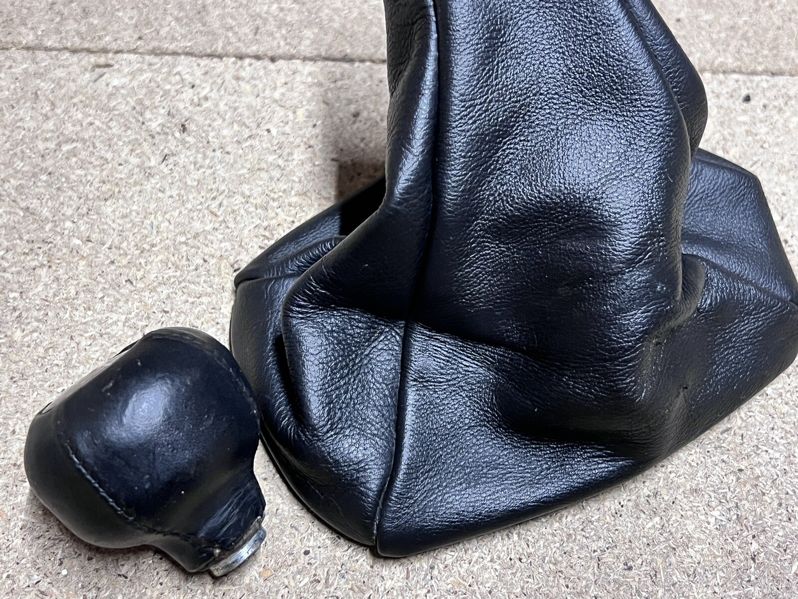 JAGUAR XJS X300 MANUAL GEAR STICK KNOB & GAITER LEATHER GETRAG 265 290