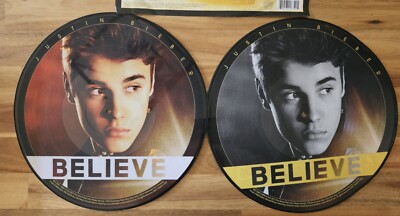 Justin Bieber - Believe Vinyl 2xLP Picture Disc Autographed