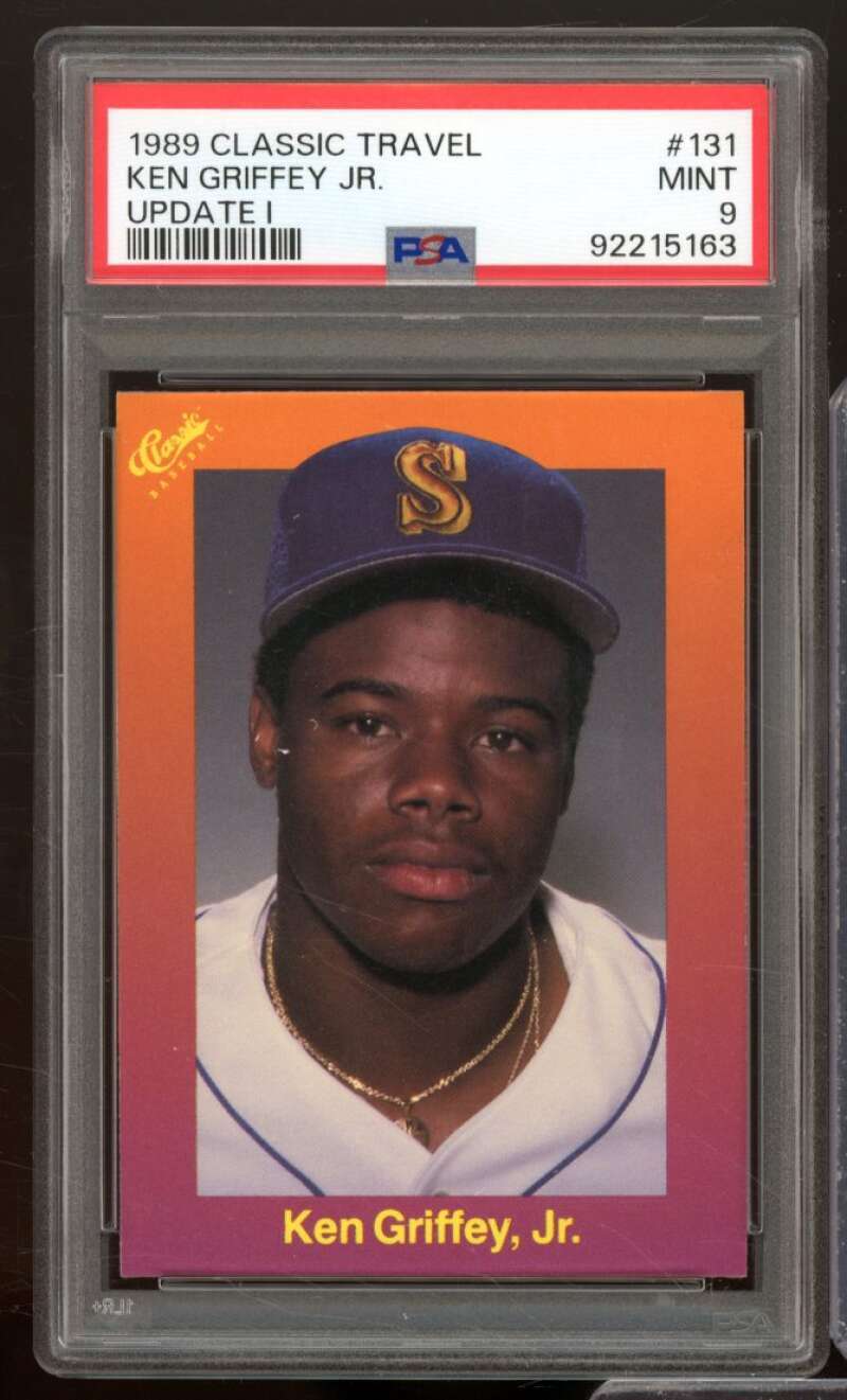 Ken Griffey Jr. Rookie Card 1989 Classic Travel Update #131 PSA 9