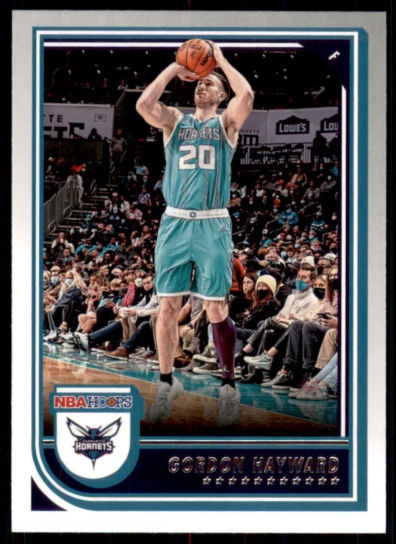 2022-23 NBA Hoops Base #91 Gordon Hayward - Charlotte Hornets