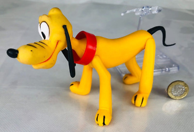 Action Figur Spielzeug Pluto Hund selten sehr alt Hong Kong Disney Vintage ra