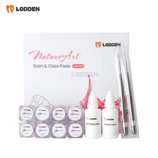 Dental Gingiva Glaze Gum Stain Paste Multiple Pink Red Color/Kit Porcelain Stain