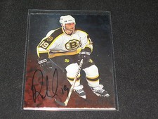 ROB DIMAIO BRUINS GENUINE CERTIFIED AUTHENTIC SIGNED AUTOGRAPHED HOCKEY CARD