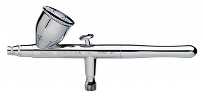 ANEST IWATA Revolution HP-CR HP CR Dual Action Airbrush Gravity Made Japan NEW