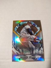 2022 Topps Chrome Update Series - Diamond Greats Chrome #DGC-63 Warren Spahn