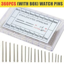 360Pcs 1mm 6-23mm Watch Band Strap Spring / Split Cotter Bars Link Pins Quality