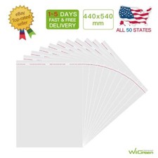 17 x 21 inch Clear Resealable Cellophane Bags...