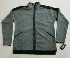 Champion Women's Jacket Size Zip Up Dark Gray Duo Dry XSmall