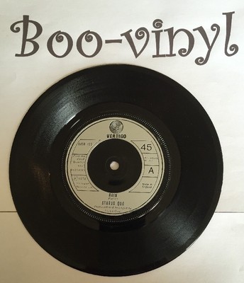 STATUS QUO RAIN 7''  1976 WITH YOU LOST THE LOVE UK Ex Con