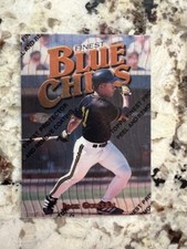 1997 TOPPS FINEST BLUE CHIPS CARD WITH COATING PITTSBURGH PIRATES JOSE GUILLEN