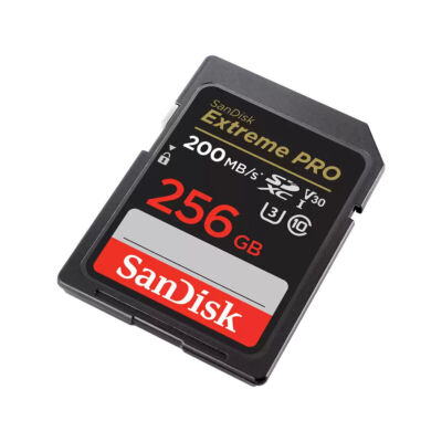 SANDISK Extreme PRO  UHS-I, SDXC Speicherkarte, 256 GB, 200 MB/s