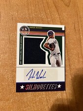 2023 Panini Stars & Stripes - Jaden Woods - Silhouettes Relic Auto #d /200