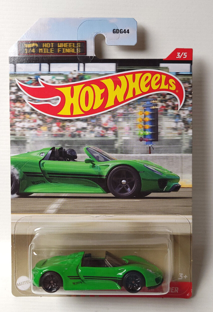 Hot Wheels 1/4 Mile Walmart Exclusive Porsche 918 Spyder green | eBay