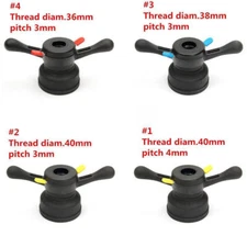  Wheel Balancer Quick Release Hub Wing Nut – 36/38/40mm Thread, 3mm/4mm Sizes