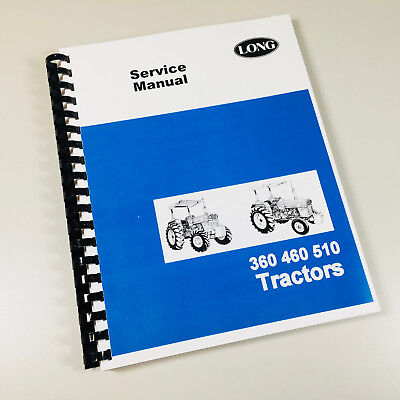 New genuine original Long 510 510 DTC tractor operators operation owners manual