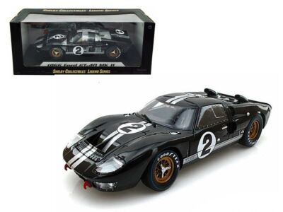 Shelby 1966 Ford GT40 MK II Diecast Car - Black for sale online | eBay