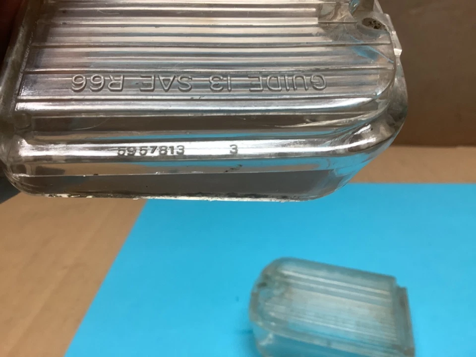 GM 1966 CHEVROLET CHEVELLE MALIBU REAR BACK UP LENS SET OF 2 5957813 SS - Image 3 of 3