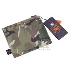KRYDEX Tactical Double 5.56 .223 Magazine Mag Elastic Pouch MOLLE Webbing Camo