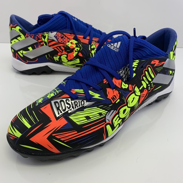 Adidas Nemeziz Messi 19.3 EH0592 Turf Soccer Shoes Royal Blue Mens size 11.5 191533899190 - cdu 