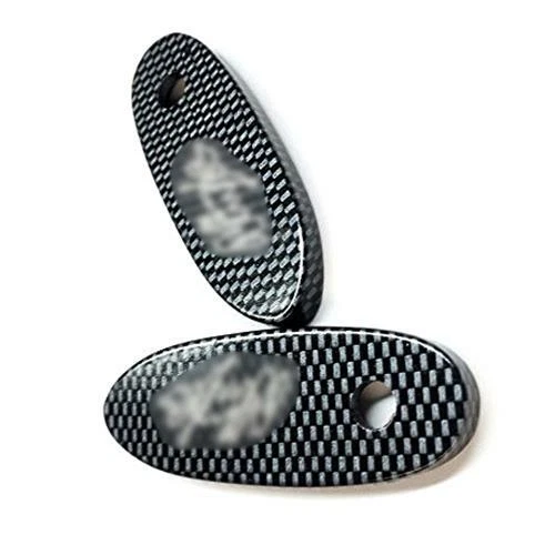 Placas base de bloque de espejo retrovisor para Kawasaki Ninja 500R 636 Zx6R Zx7 Zx9 10R carbono Foto 4 de 4