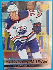 2018-19 Evan Bouchard Upper Deck Young Guns SILVER FOIL Rookie RC #221