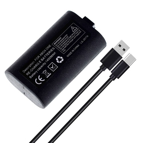 Rechargeable Battery 2 Pack For XBox Series X/S Controller & USB-C Charger Cable - Picture 6 of 11