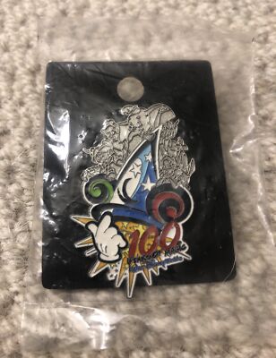 Walt Disney World 100 Years of Magic Sorcerer's Apprentice Hat 2002 Pin