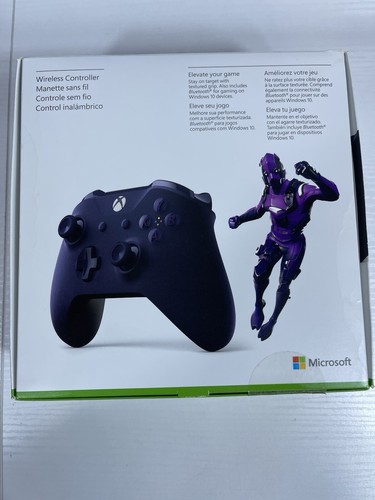 Microsoft Xbox One Fortnite Purple Limited Edition Controller (BOX ONLY) - Picture 2 of 8