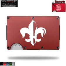 FLEUR DE LIS BOLD NEW ORLEANS Wallet - Laser Engraved Wallet - Cool Wallet