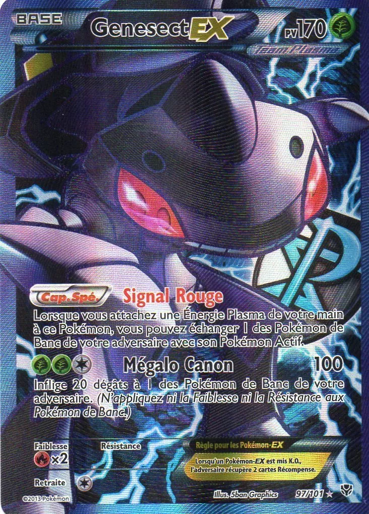 Genesect-EX (97/101), Busca de Cards