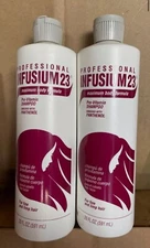 (2) Infusium 23 MAXIMUM BODY Formula Pro-Vitamin SHAMPOO Fine Limp Hair 20 oz Ea