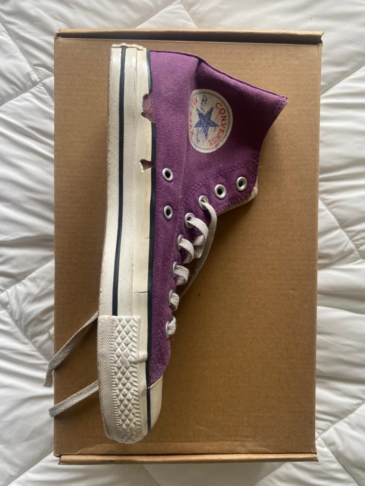 mandril converse taylor morado vintage Foto 3 de 4