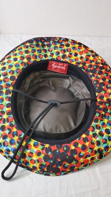 Supreme Gore-Tex Paclite Net Multicolor Boonie Waterproof Hat Sz M